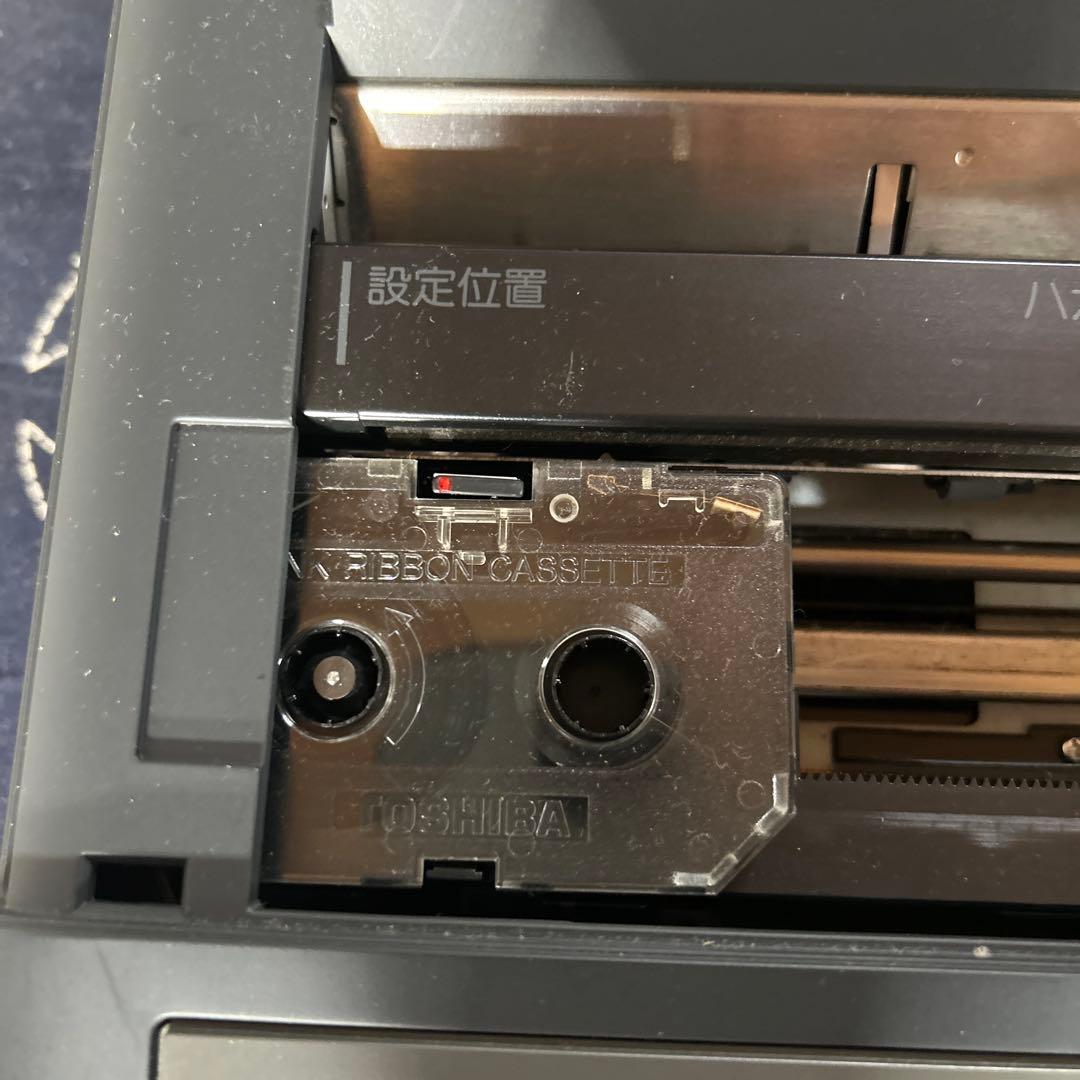【印刷可】TOSHIBA Rupoタイプライター式ワープロJW-P21F