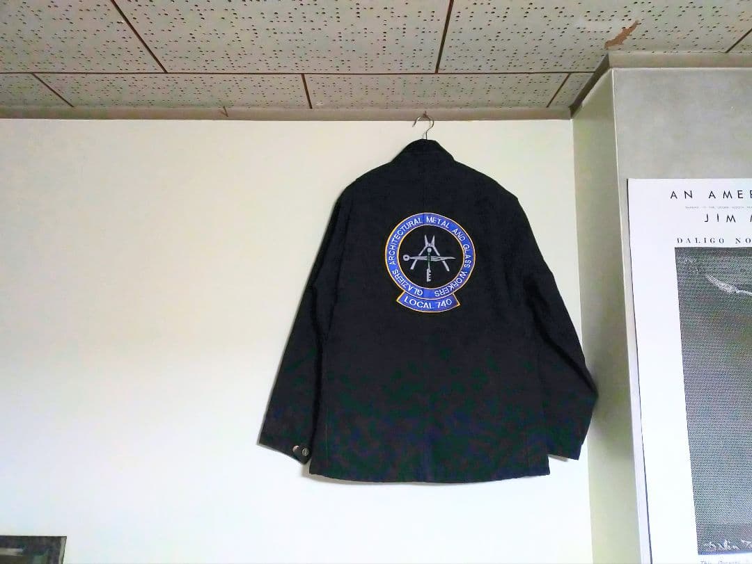 ❏Carhartt ミシガンチョアコート【黒】USED ❴企業モノ❵