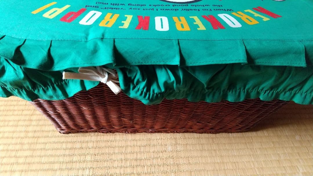 けろけろけろっぴ 収納カゴ 蓋付き サンリオ 収納ケース