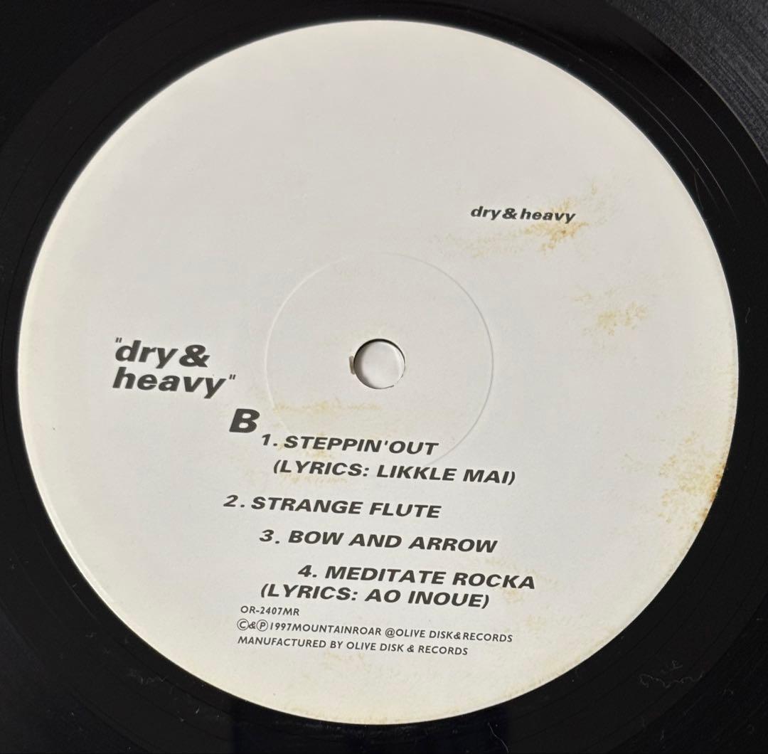 希少 dry & heavy ファースト DUB ルーツレゲエ