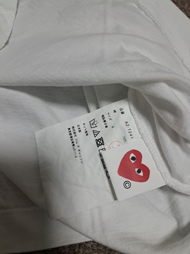 COMME des GARÇONS TシャツSサイズ