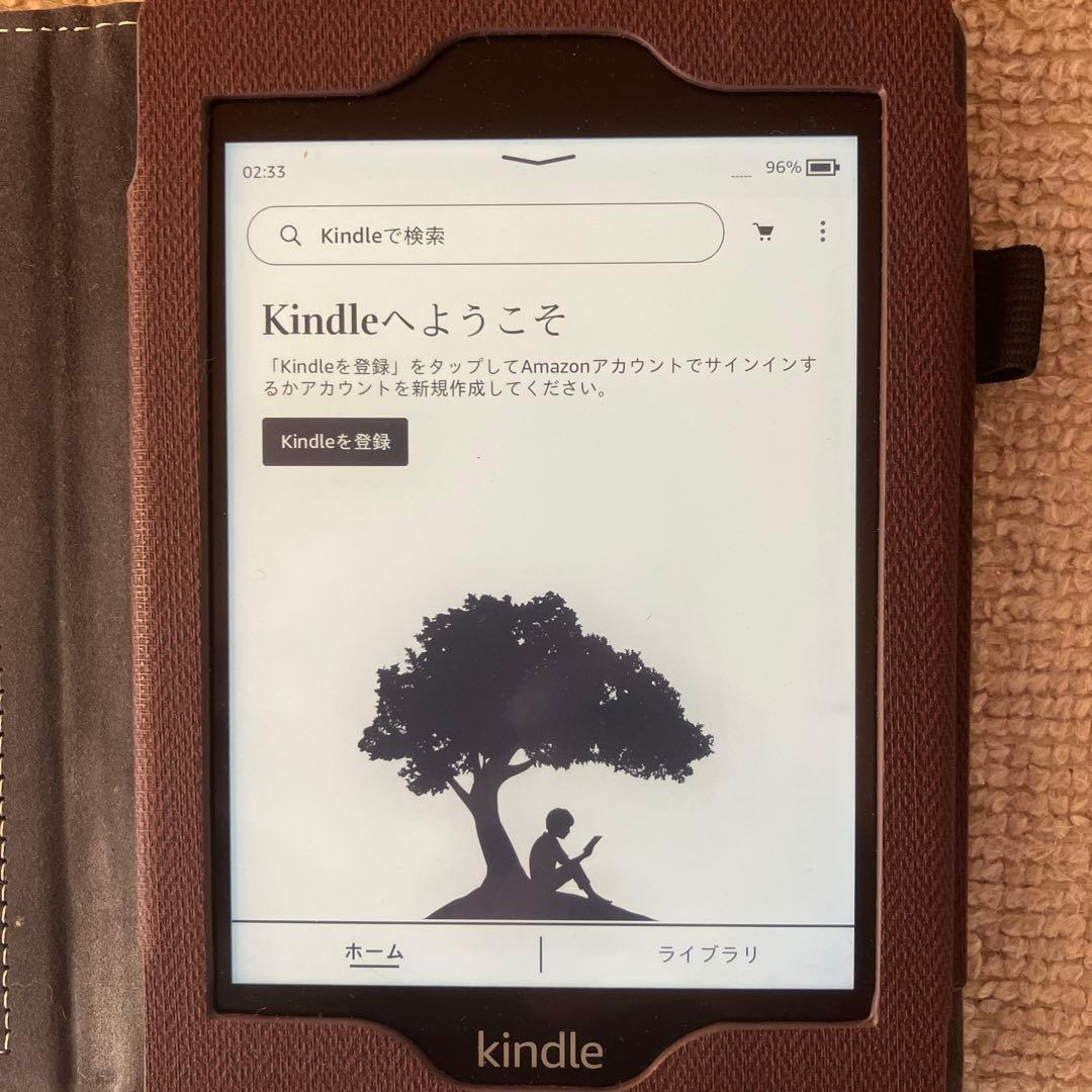 【動作確認済・初期化済】Kindle 第10世代 8ギガモデル　カバー付き！