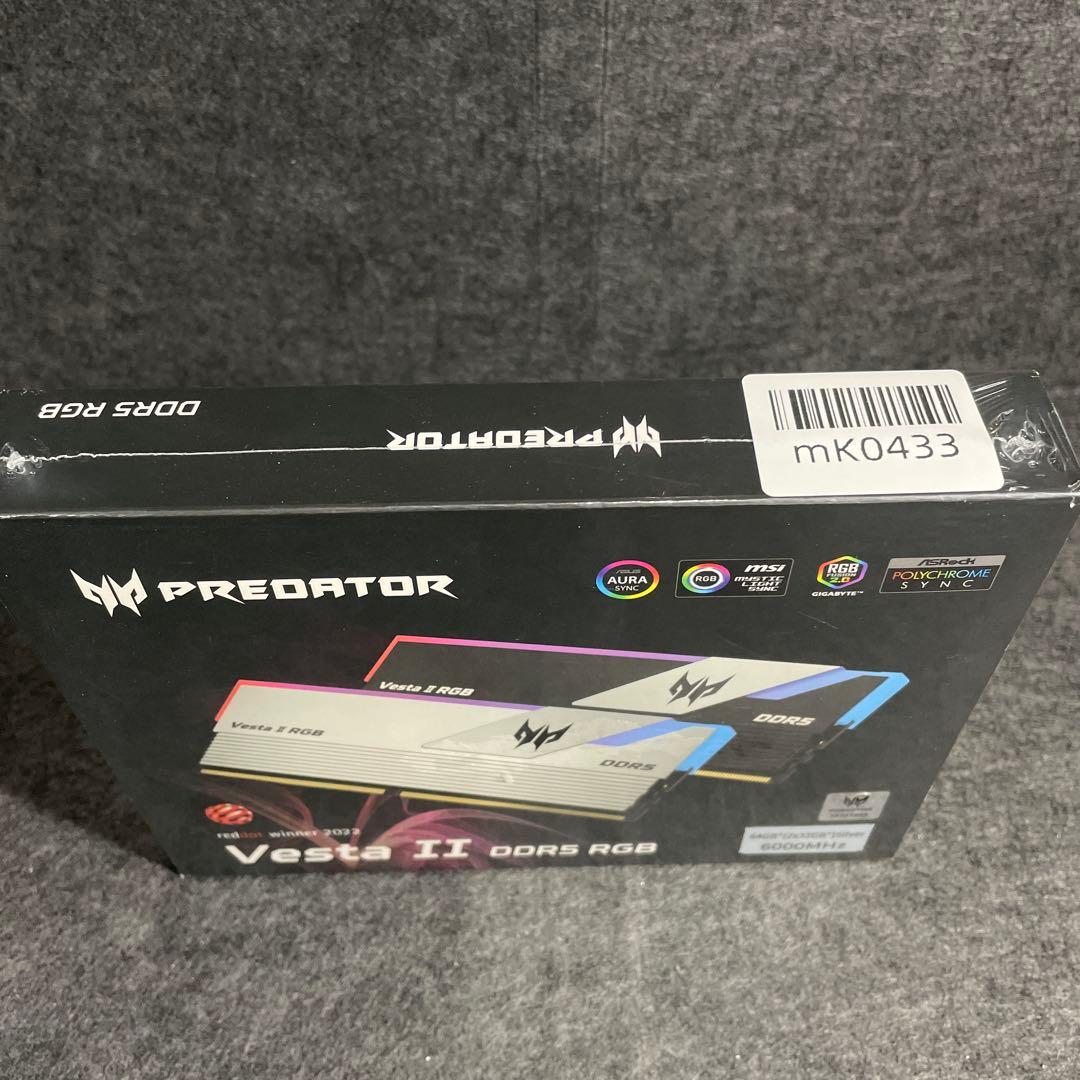 ち*と様 Acer Predator Vesta Ⅱ DDR5 64GB(32G