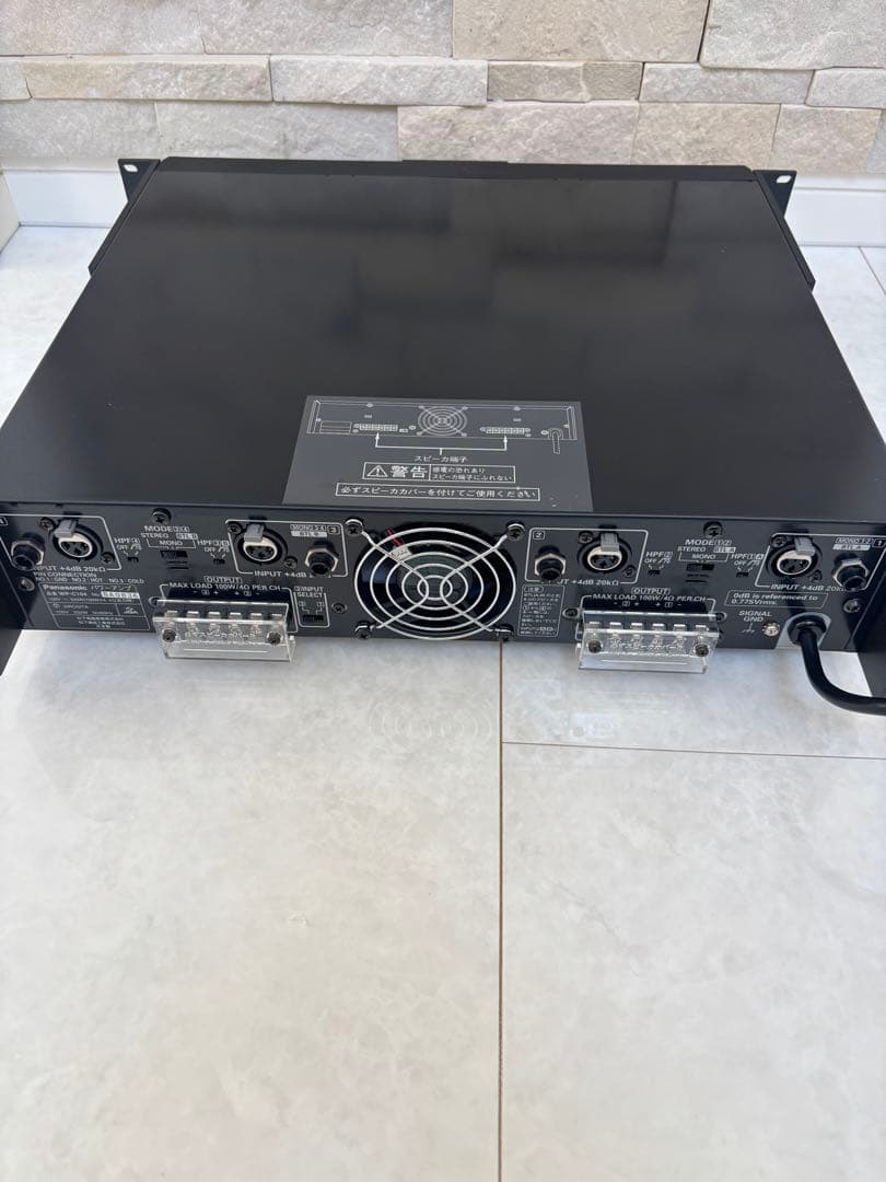 【美品】RAMSA ラムサ WP-C104 パワーアンプ パナソニック