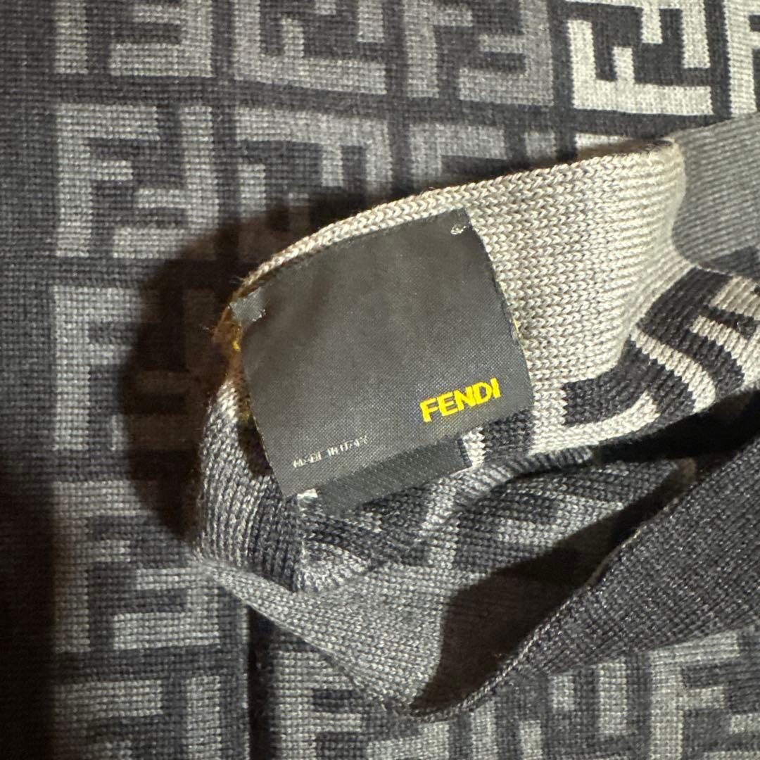 FENDI ウールマフラー　ストール