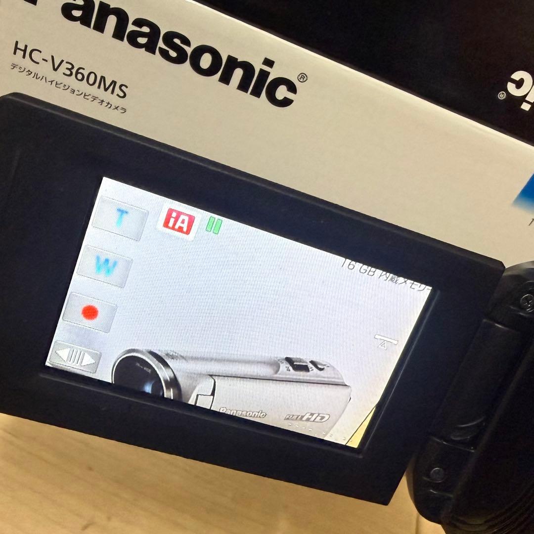 【とうこ様】Panasonic HC-V360MS ビデオカメラ 動作確認済