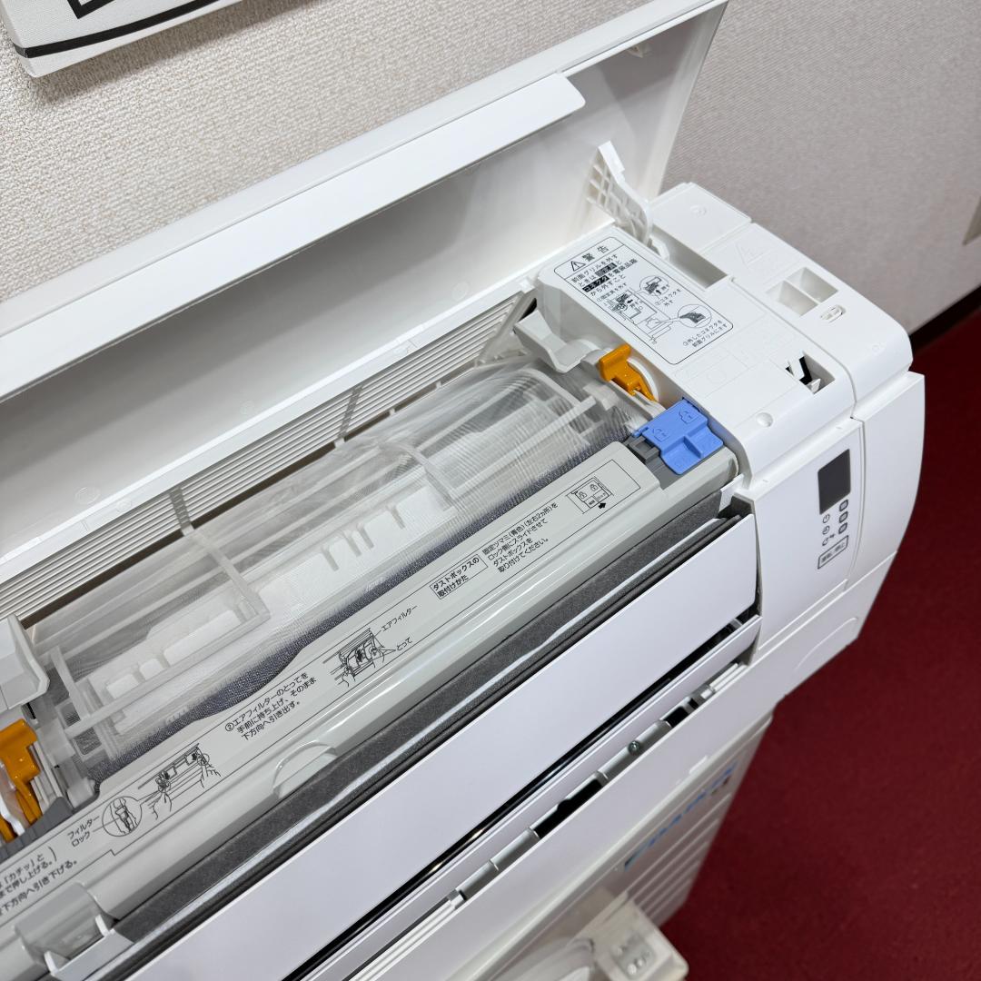東京23区送料無料　美品ダイキンエアコン6畳用　ポンプダウン済み　洗浄/除菌済み