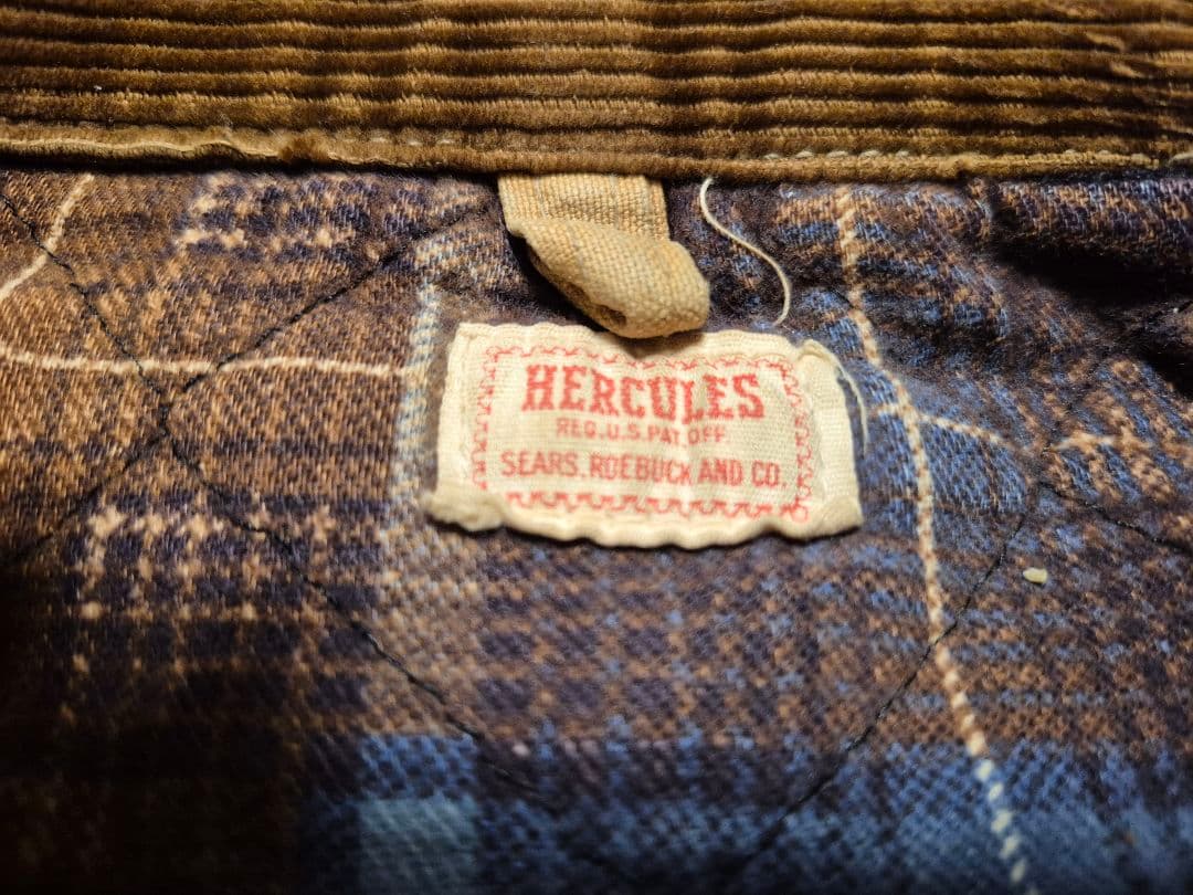 ヴィンテージ　60s　HERCULES　ヘラクレス　ワークジャケット　ブルゾン