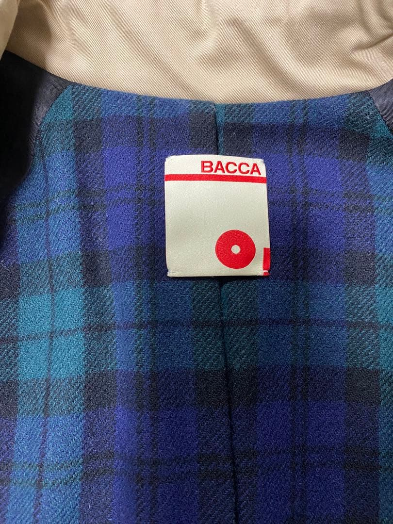 【状態良好】BACCA フィンクスツイル　ガウントレンチコート