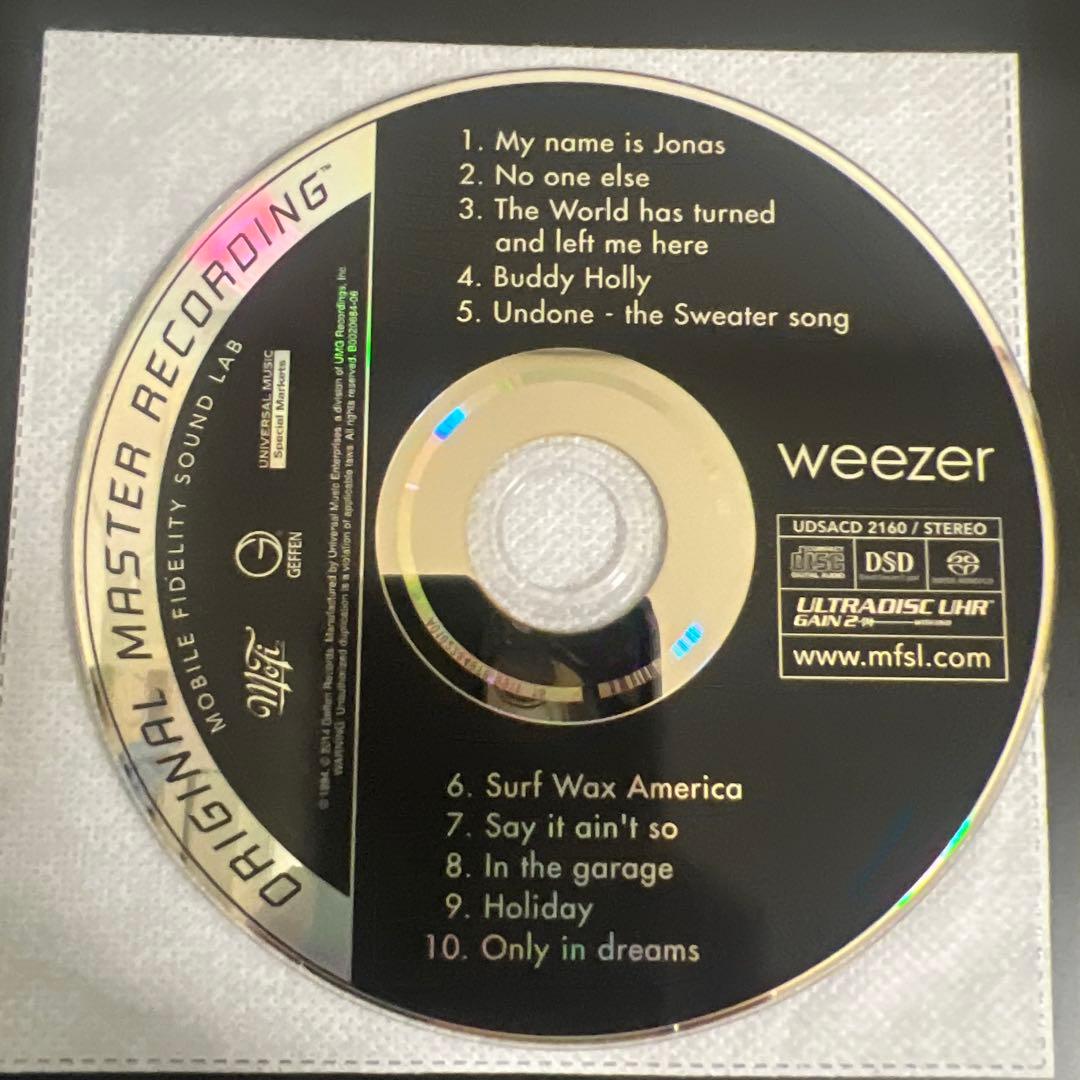 洋楽 Weezer Blue Album MFSL SACD