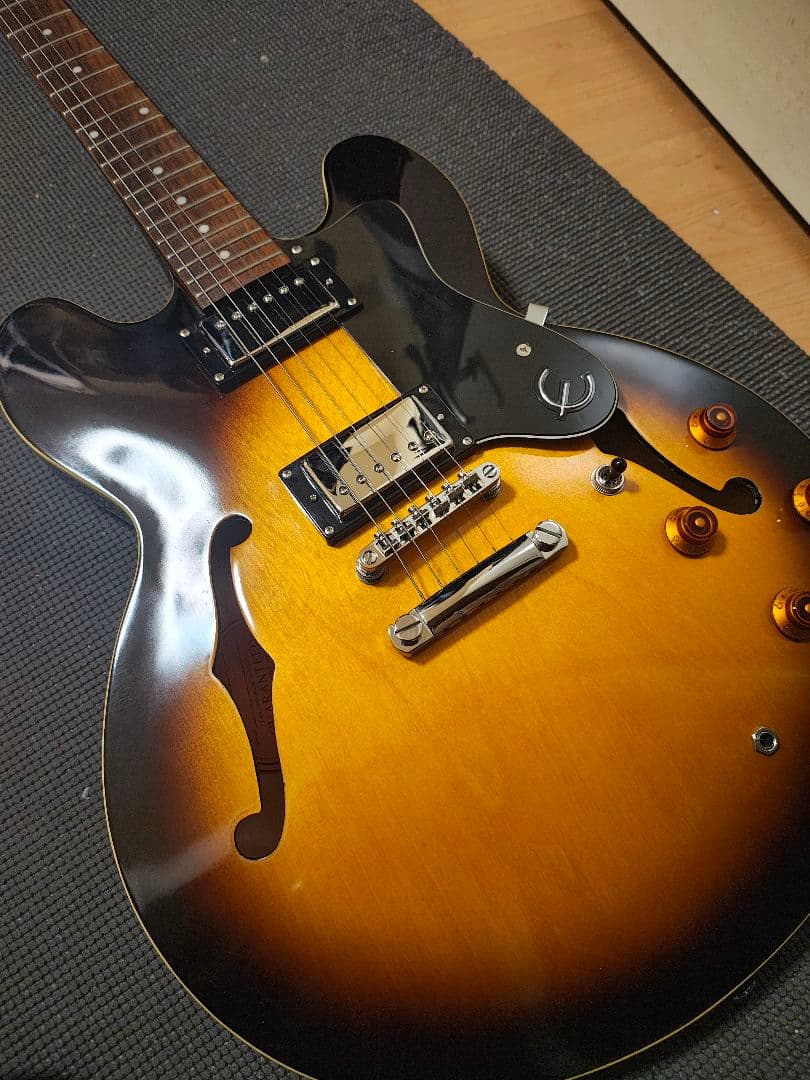 Epiphone ES-335 Dot/極美品Ibanez新品ソフトケース付