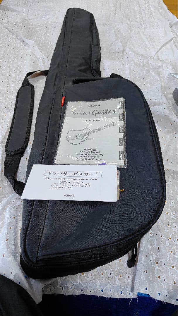 本日限りヤマハ サイレントギター 100 S6弦ギター付属品多数