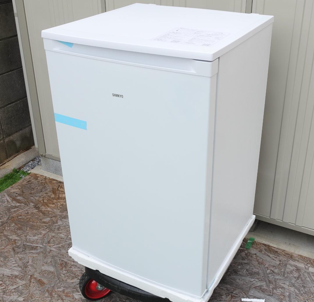 【未使用】SAMKYO 冷凍庫 ZU100 100L 送料無料　2025年製