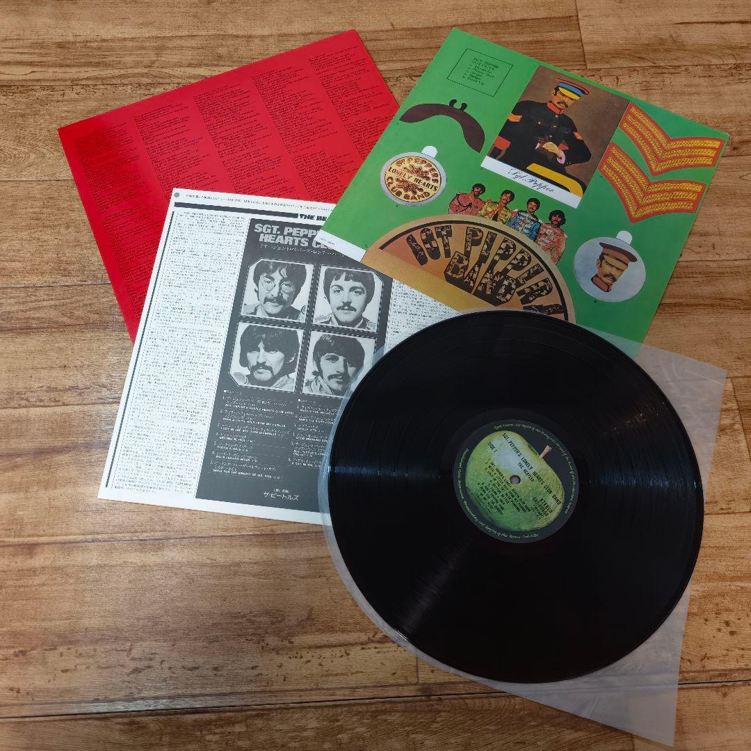 ビートルズ レコード 4枚セット 日本盤 帯付き