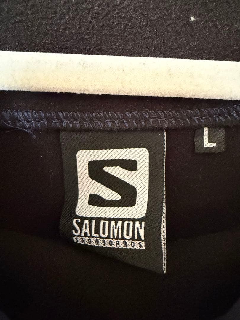 SALOMON サロモン スノーボード パーカー 撥水 フーディ メンズ L