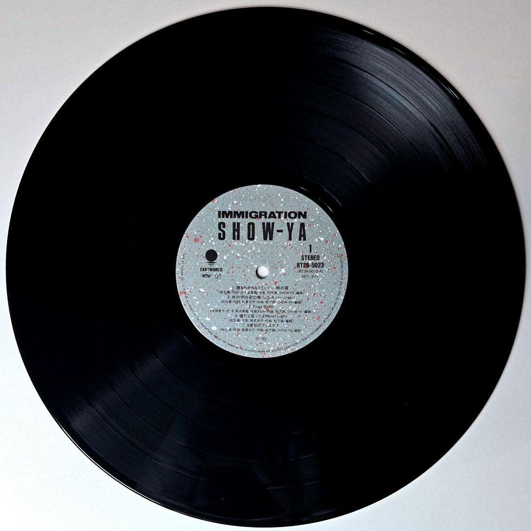 美品　SHOW-YA　IMMIGRATION　シュリンク付　レコード　LP