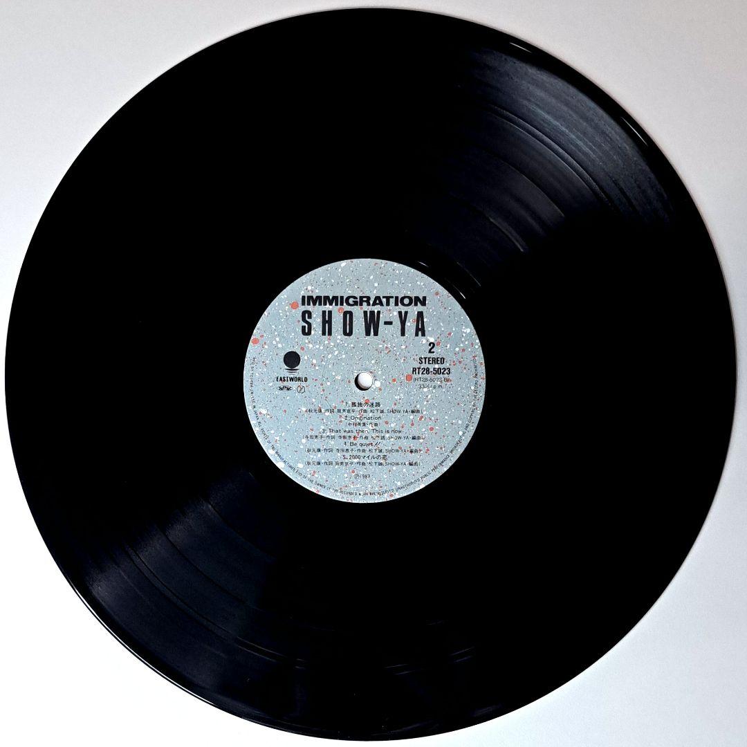 美品　SHOW-YA　IMMIGRATION　シュリンク付　レコード　LP