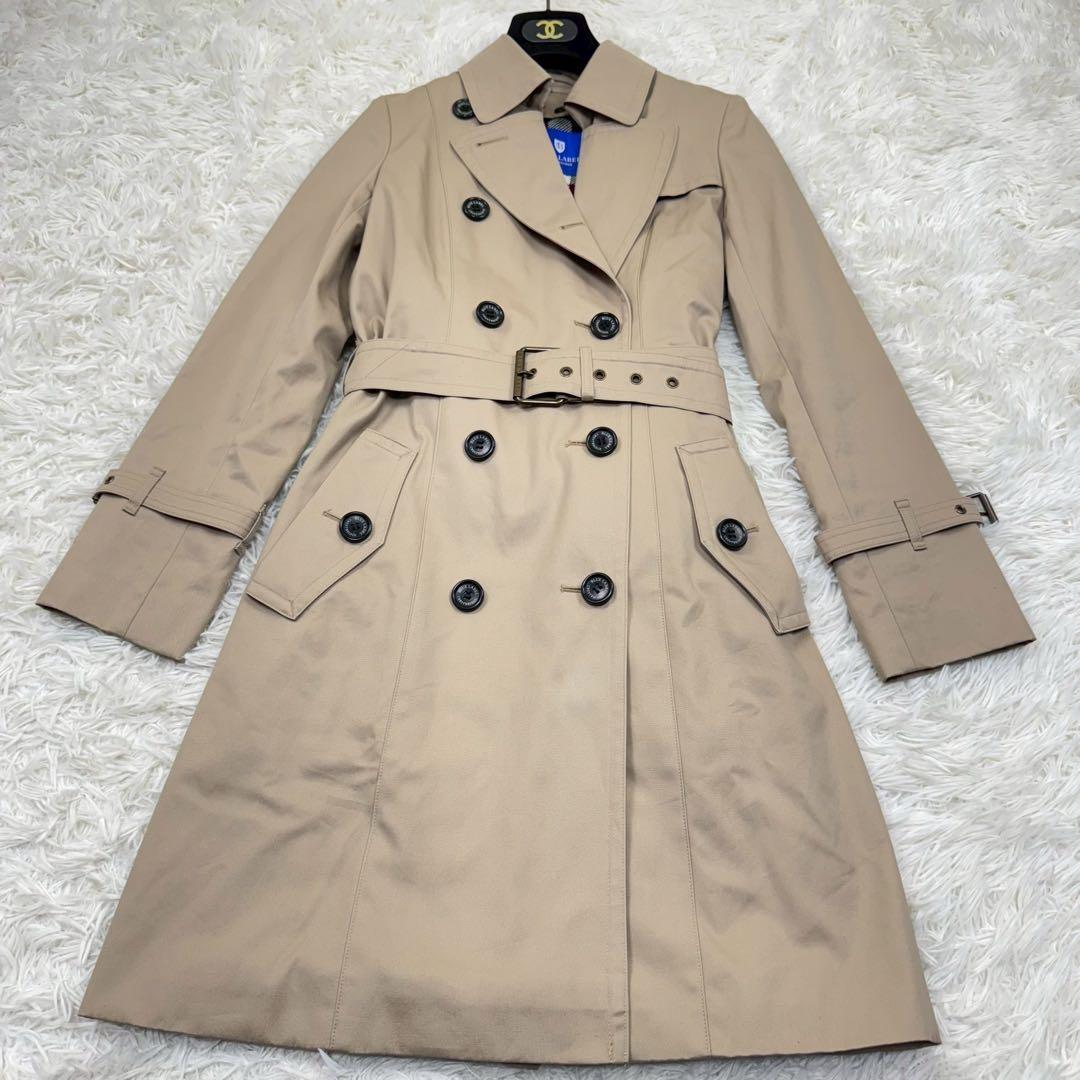 極美品✨ブルーレーベルクレストブリッジ　トレンチコート ライナー ハニーベージュ
