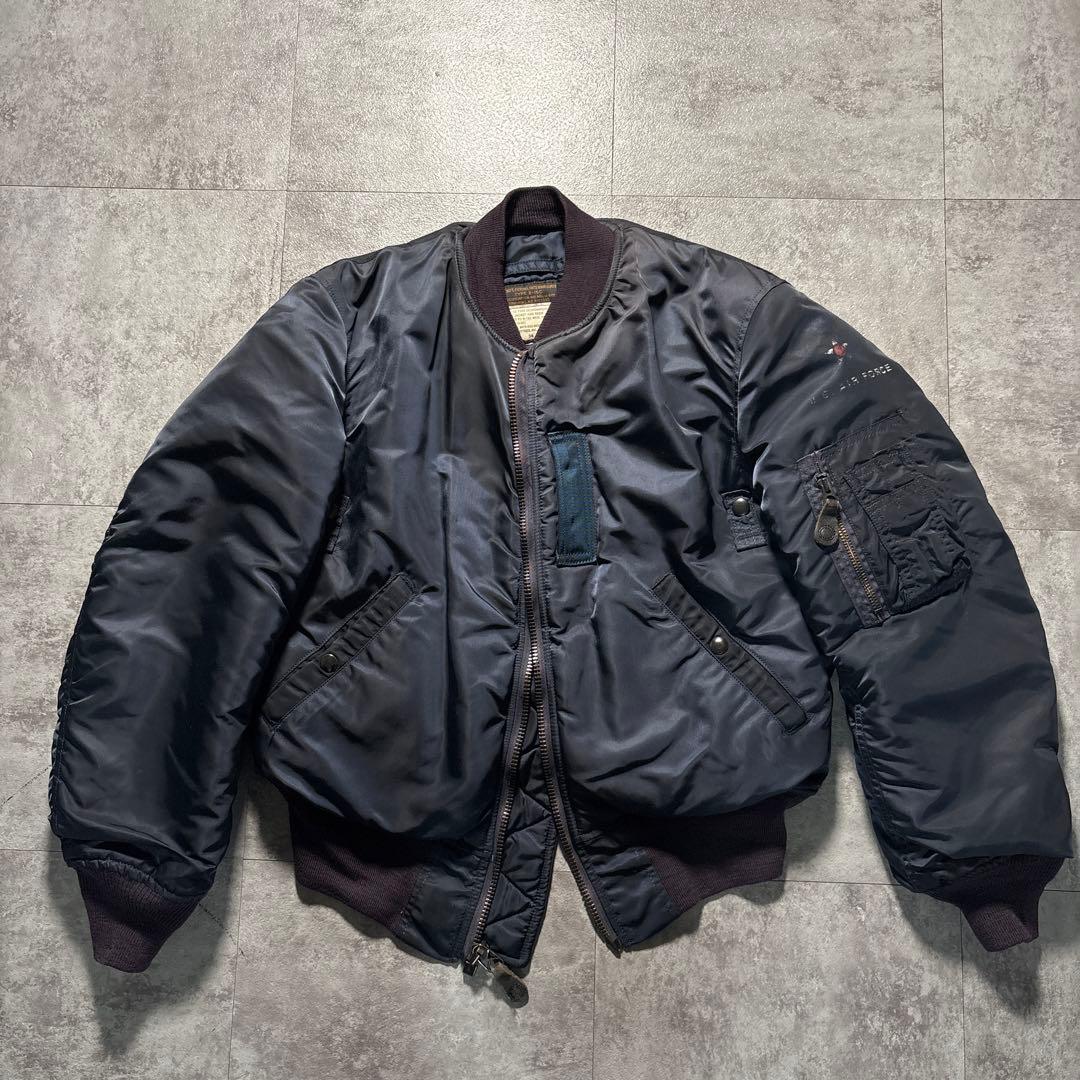 alpha 50s 復刻　ma-1 flight jacket navy 36