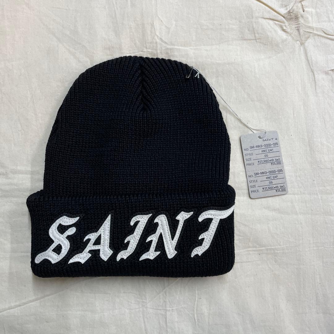 【新品未使用】SAINT MXXXXXX セントマイケル ニット帽 ビーニー