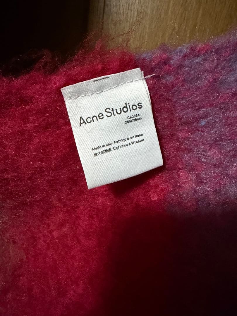 お値下げ中 Acne Studios カラフル チェック マフラー ストール