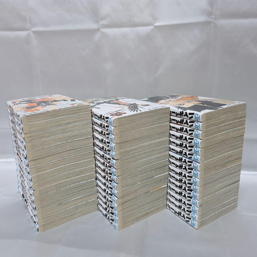 ハイキュー 全45巻セット[完] 全巻簡易クリーニング済み/H02