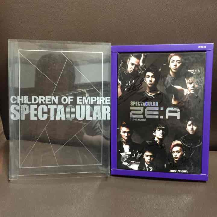 ☆新品☆ZE:A直筆サイン入りアルバム