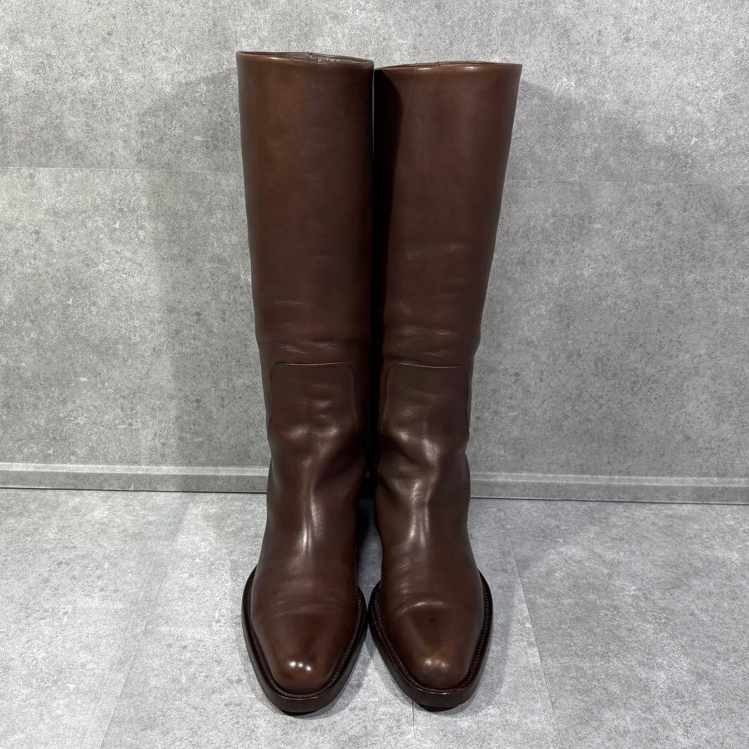 【美品】JIL SANDER ジルサンダー レザー ロングブーツ 23.5cm
