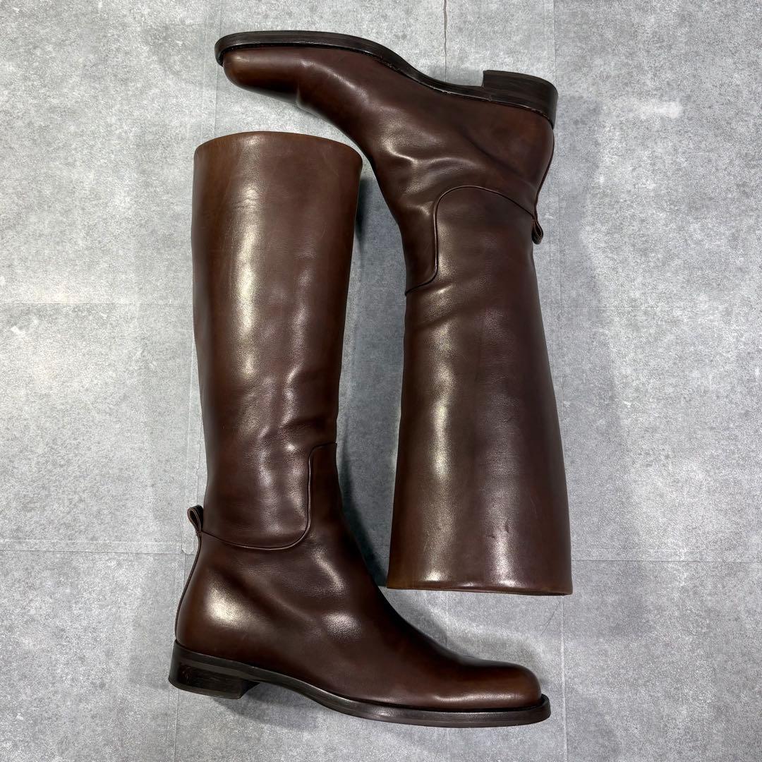 【美品】JIL SANDER ジルサンダー レザー ロングブーツ 23.5cm