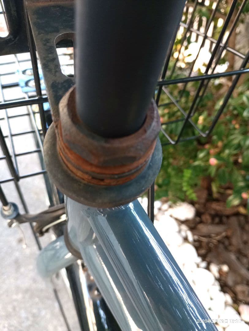 【引き渡し限定】 26インチ自転車　ギア無しpatiobox　サイモト自転車