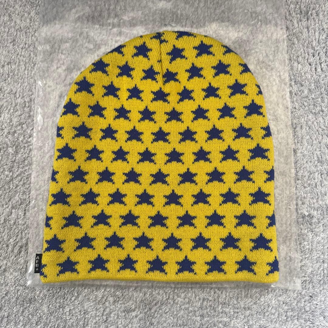 AFB STAR LONG BEANIE ビーニー　タグ付き