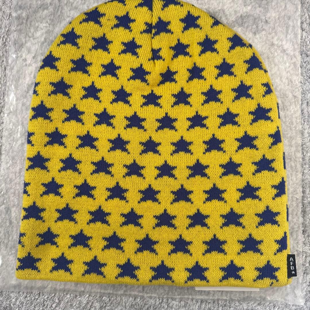 AFB STAR LONG BEANIE ビーニー　タグ付き
