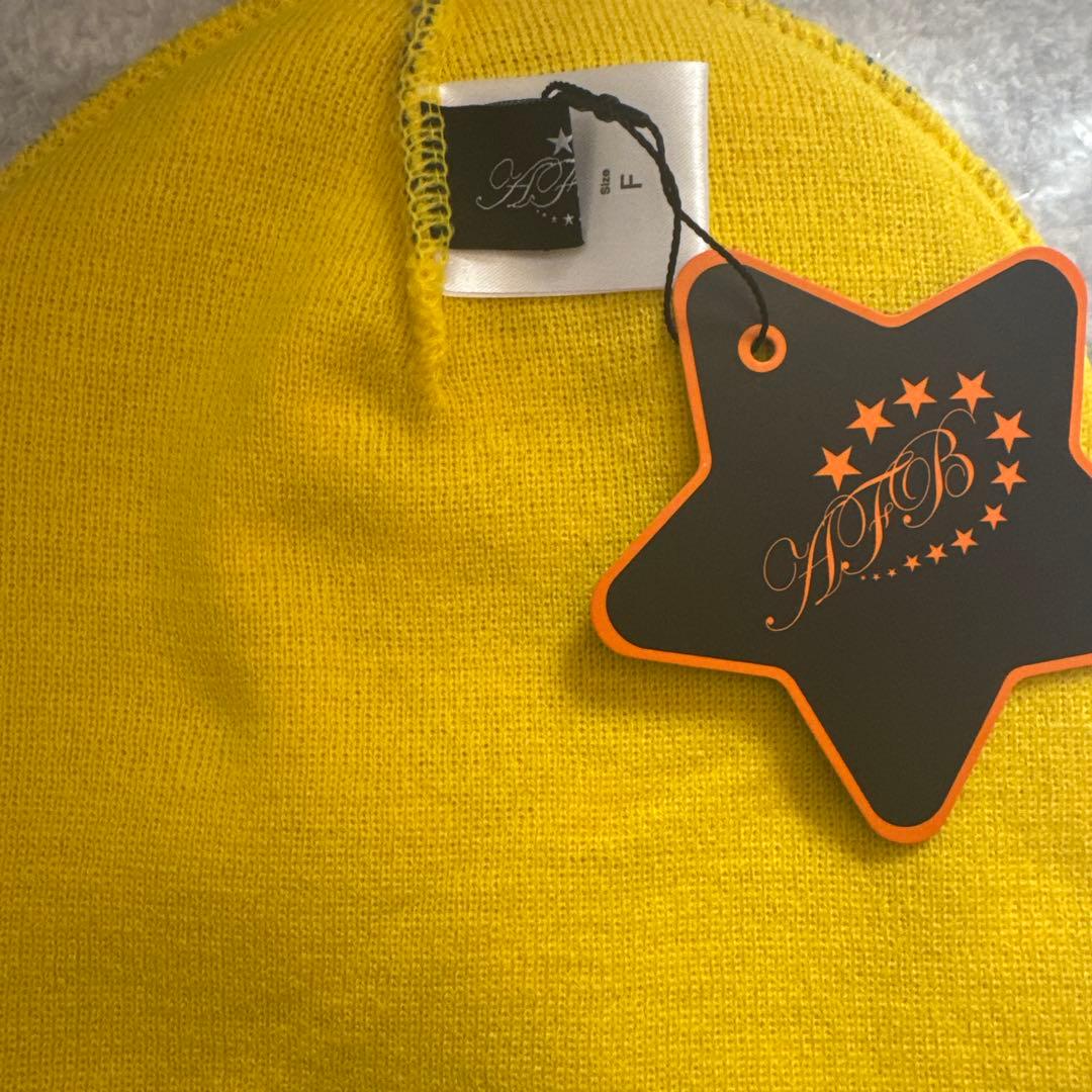 AFB STAR LONG BEANIE ビーニー　タグ付き