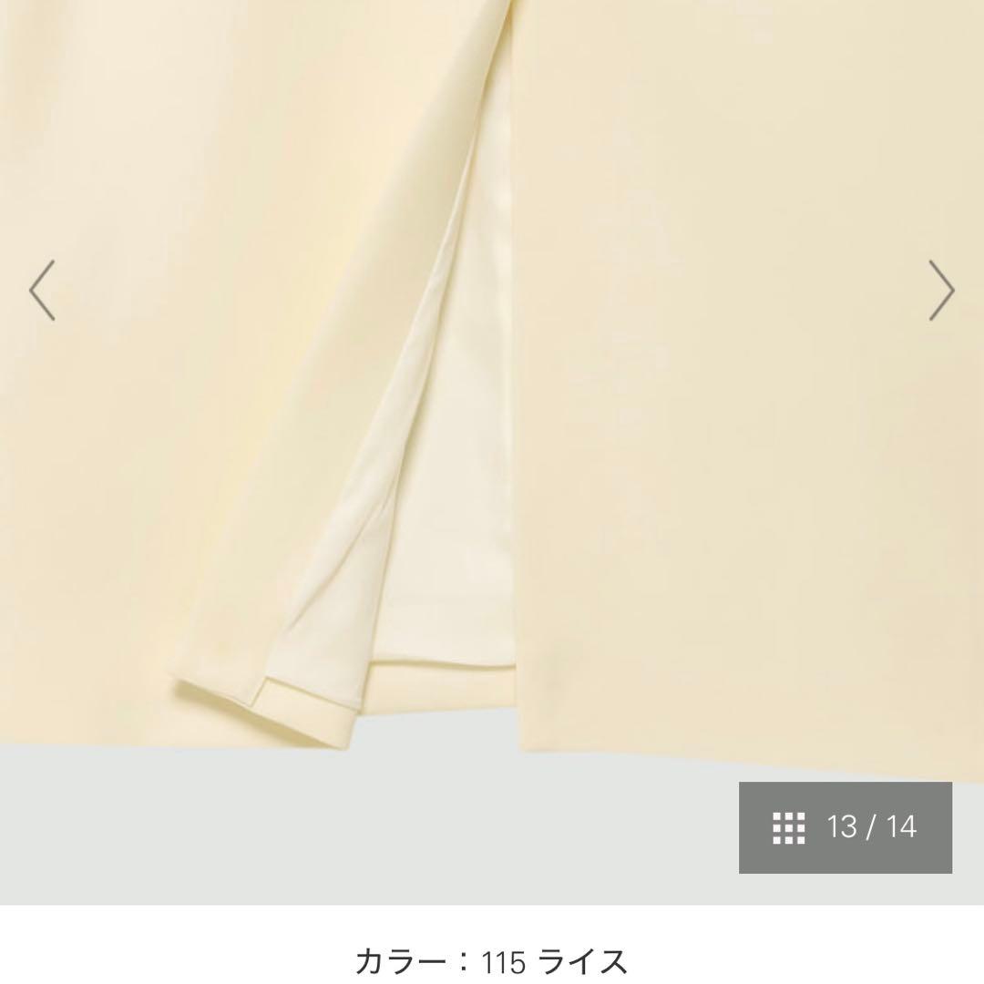 セオリー　スプリングコート アイボリー　Pサイズ
