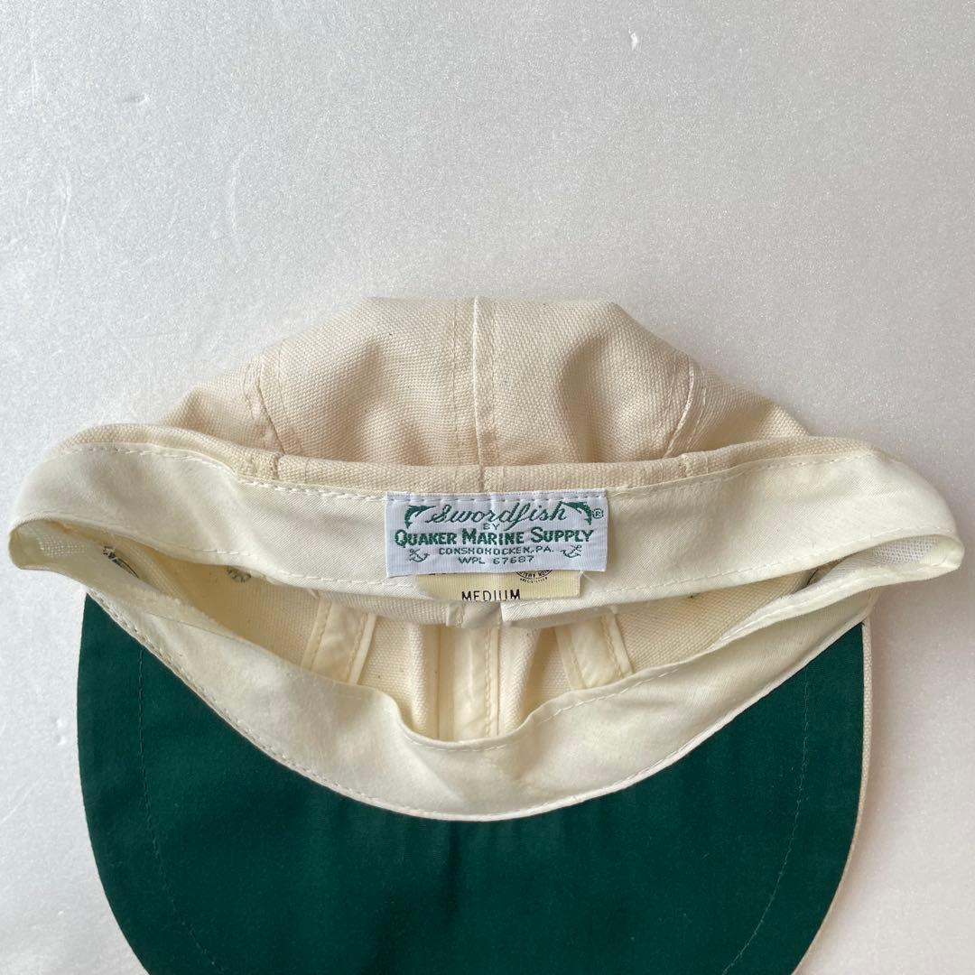 80s〜 Quaker Marine Supply ロングビルキャップ USA製