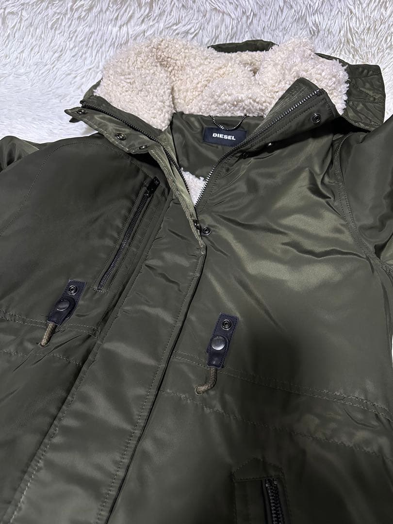 極美品 DIESEL ディーゼル　裏ボア　モッズコート