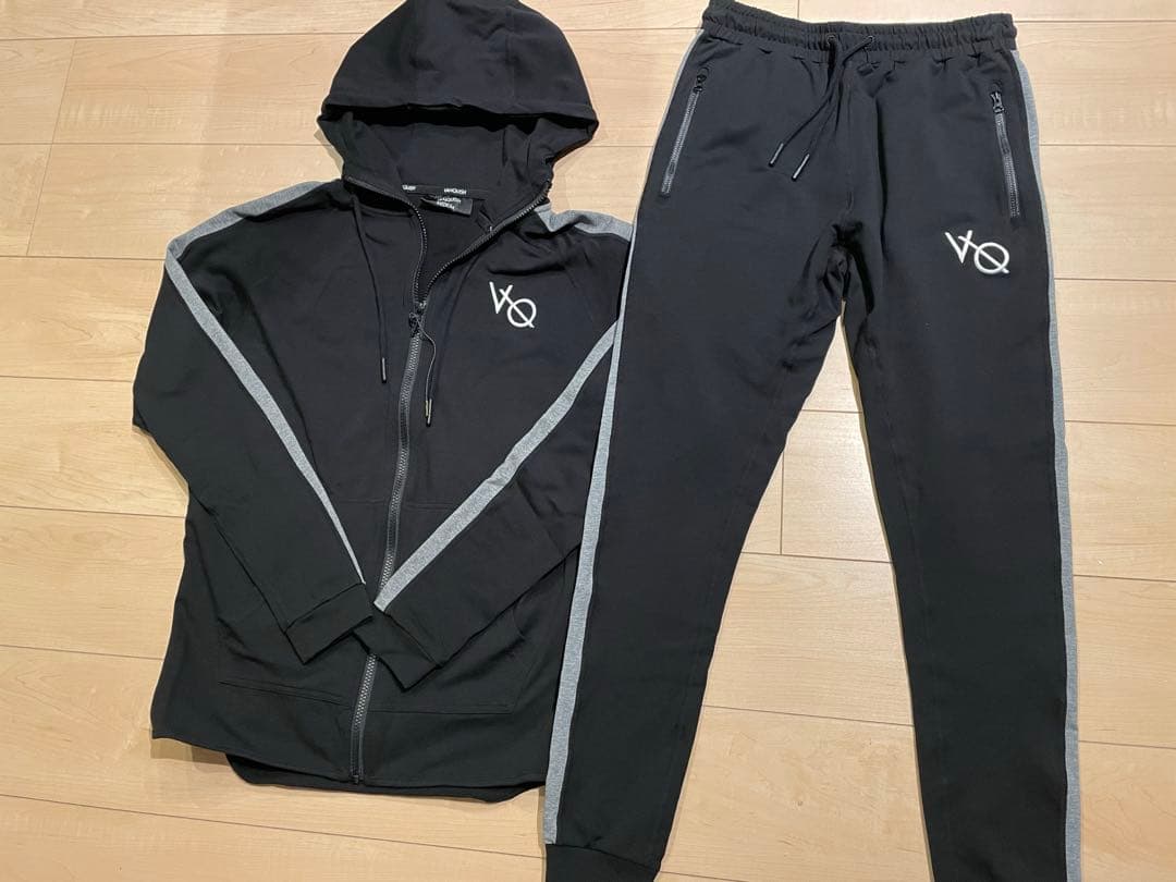 大ちゃん　vanquish fitness パーカー　ジョガーパンツ