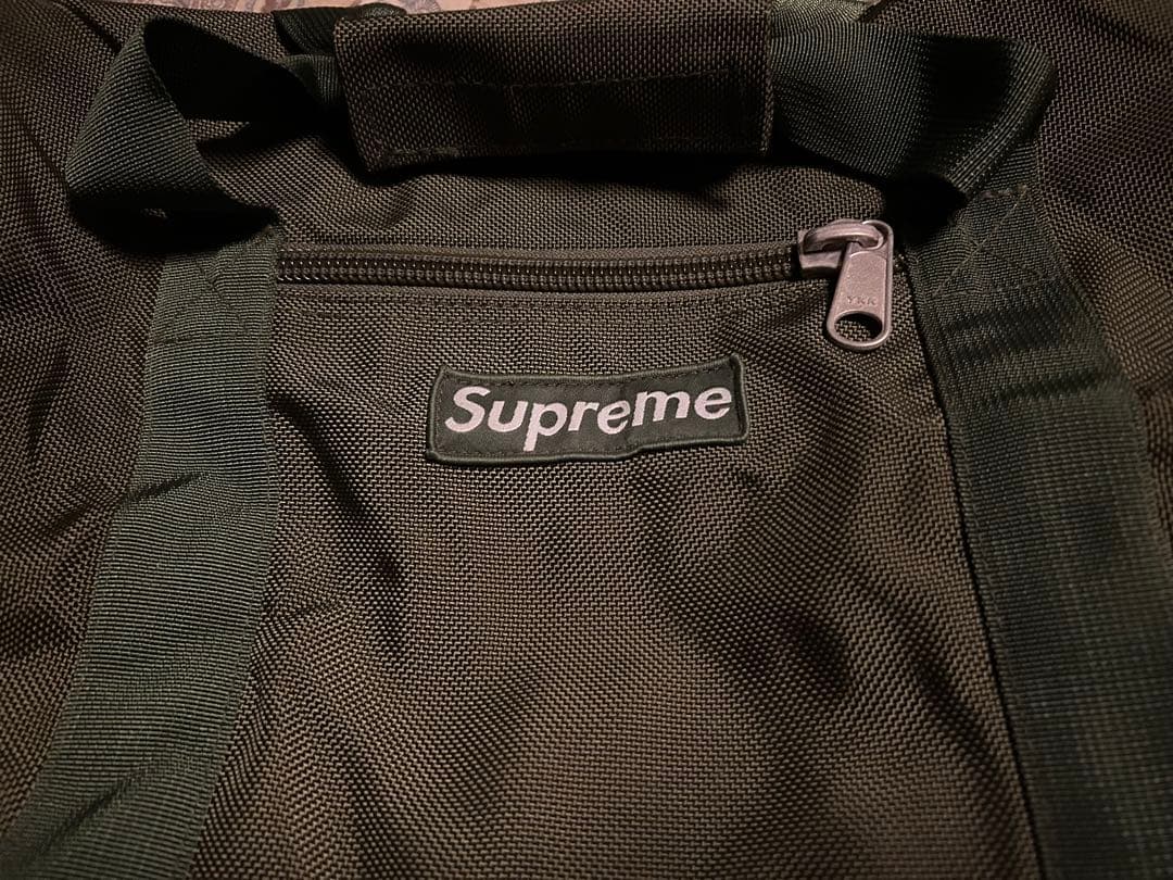supreme 初期 Duffle Bagカーキ