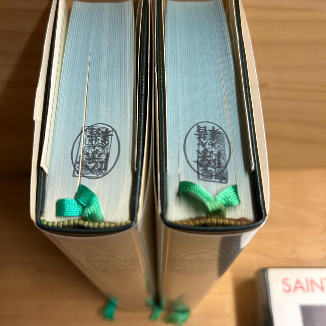 仏 ガリマール社 プレイヤード叢書 ジュール・ルナール Renard ２冊セット