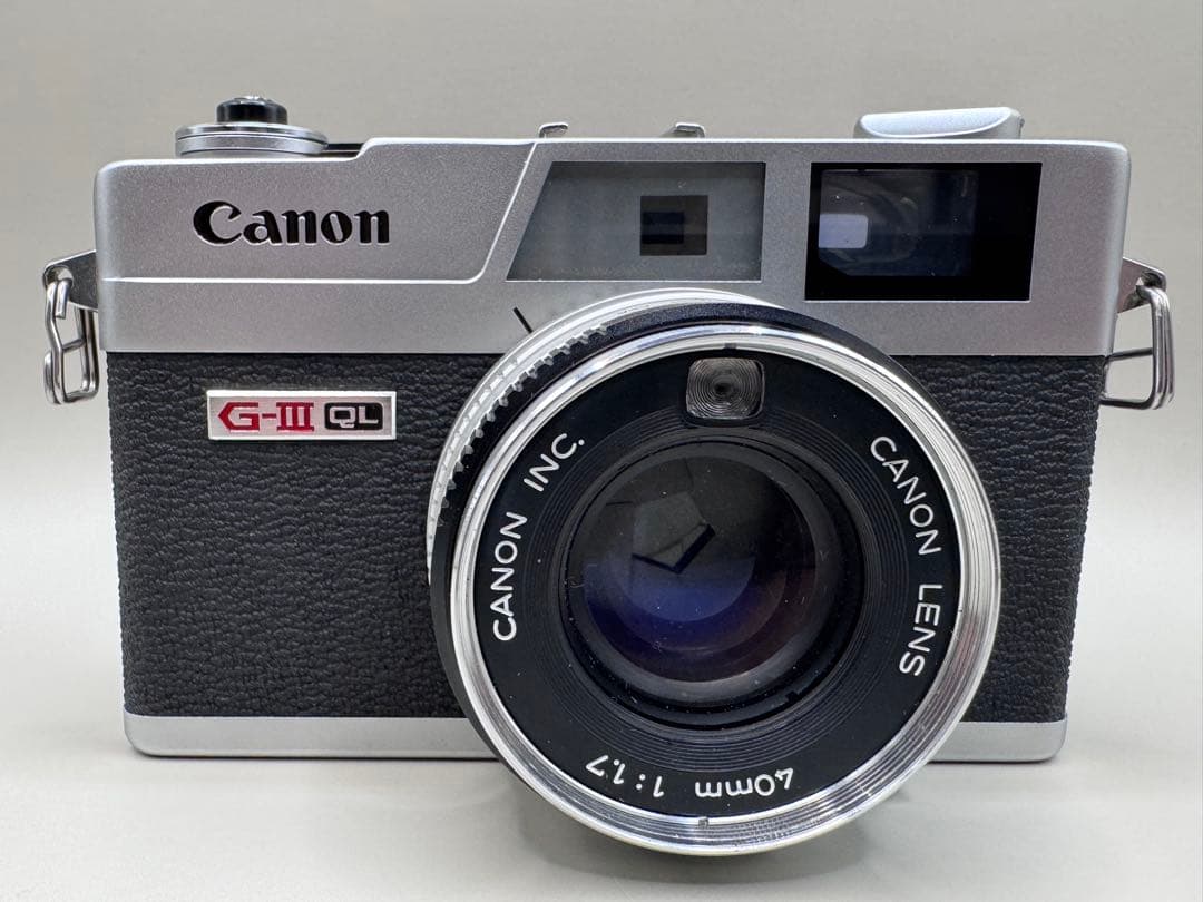 【ジャンク】Canon Canonet QL17 G-Ⅲ QL