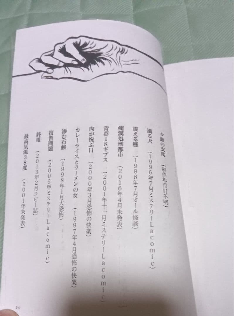 高塚Q デストロイ・ラバーズ 古書ビビビ ホラーM 同人 恐怖の快楽 オール怪談