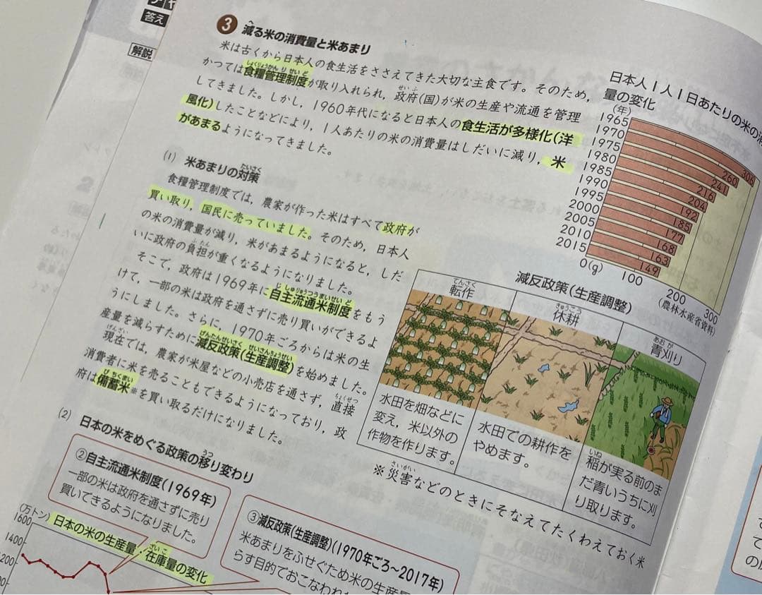 名進研　5年生　前期　社会　コアマスター