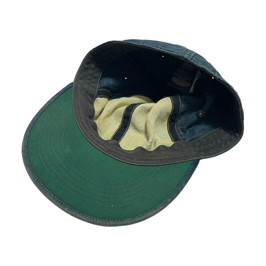 希少 RRL ダブルアールエル DENIM HAT L 61cm CAP デニム