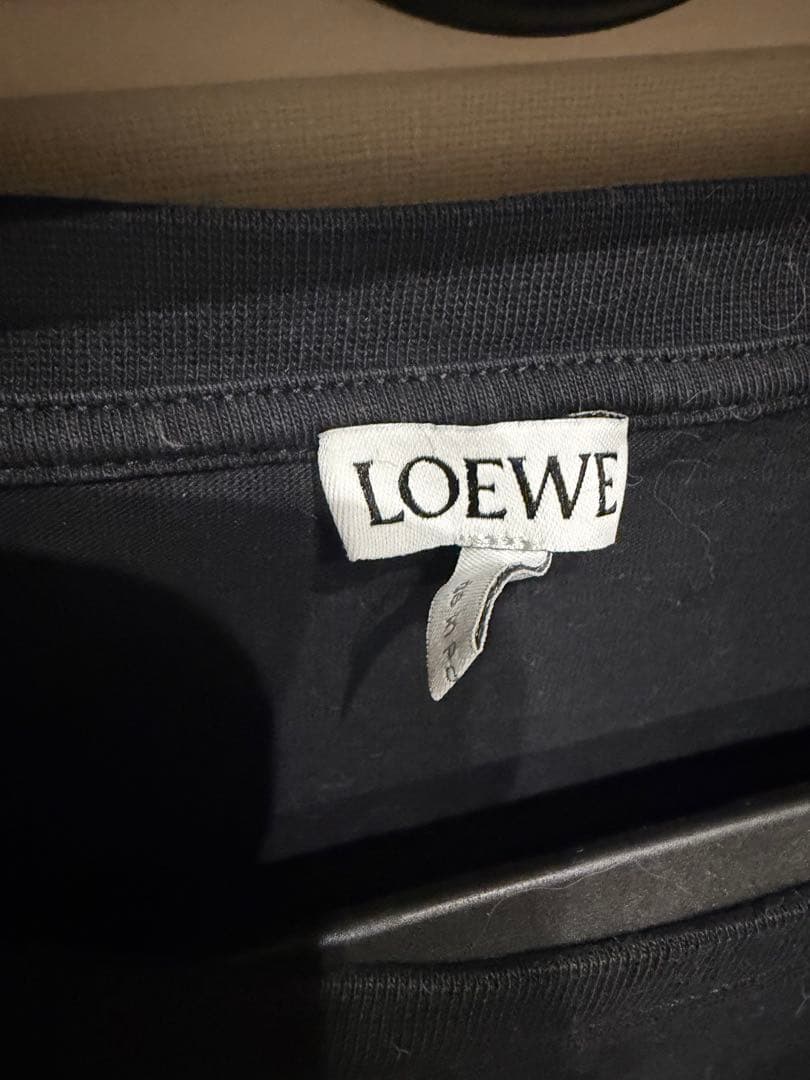 【特別値下げ】LOEWE ブラック Tシャツ XL