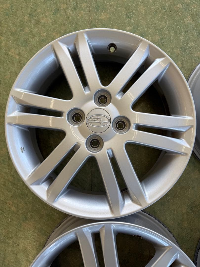 スバル純正 4.5J×15 100/4 4枚 ステラ等 送料込