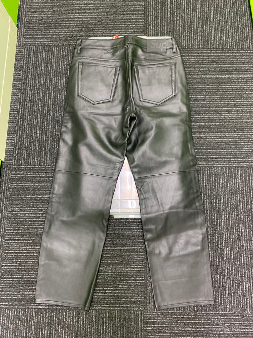Saru様　22fw Supreme Leather 5-Pocket Jean