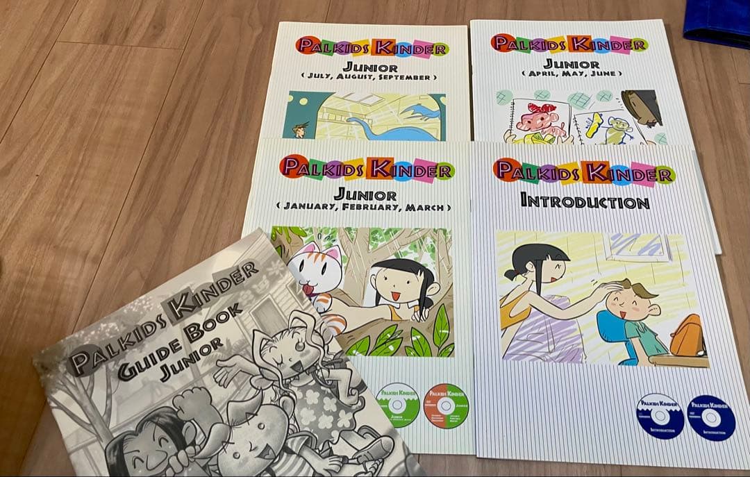 Palkids Kinder(パルキッズキンダー)テキスト＆CD&DVDセット