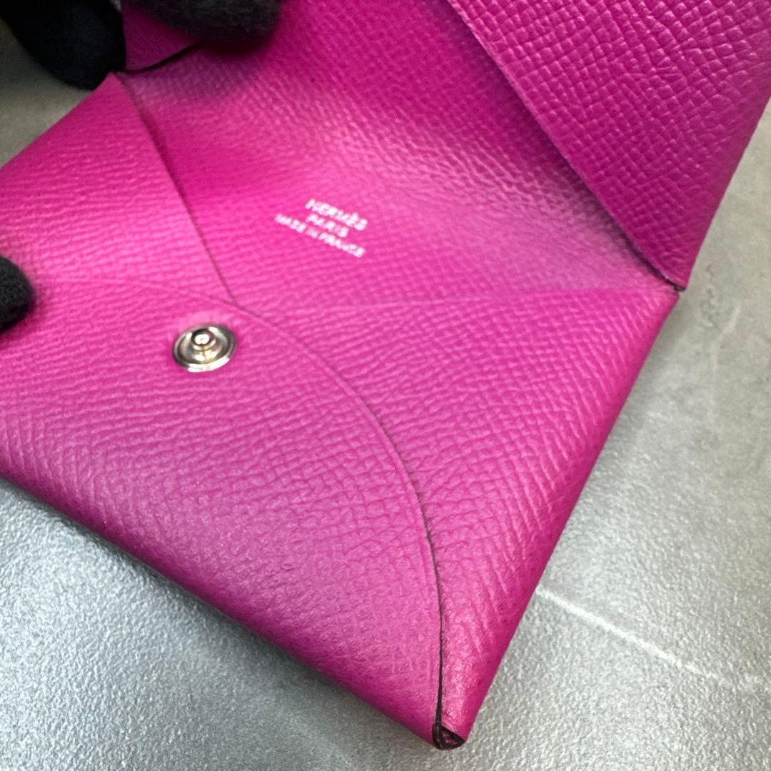 HERMES エルメス カルヴィデュオ　パスケース  ケース エプソン