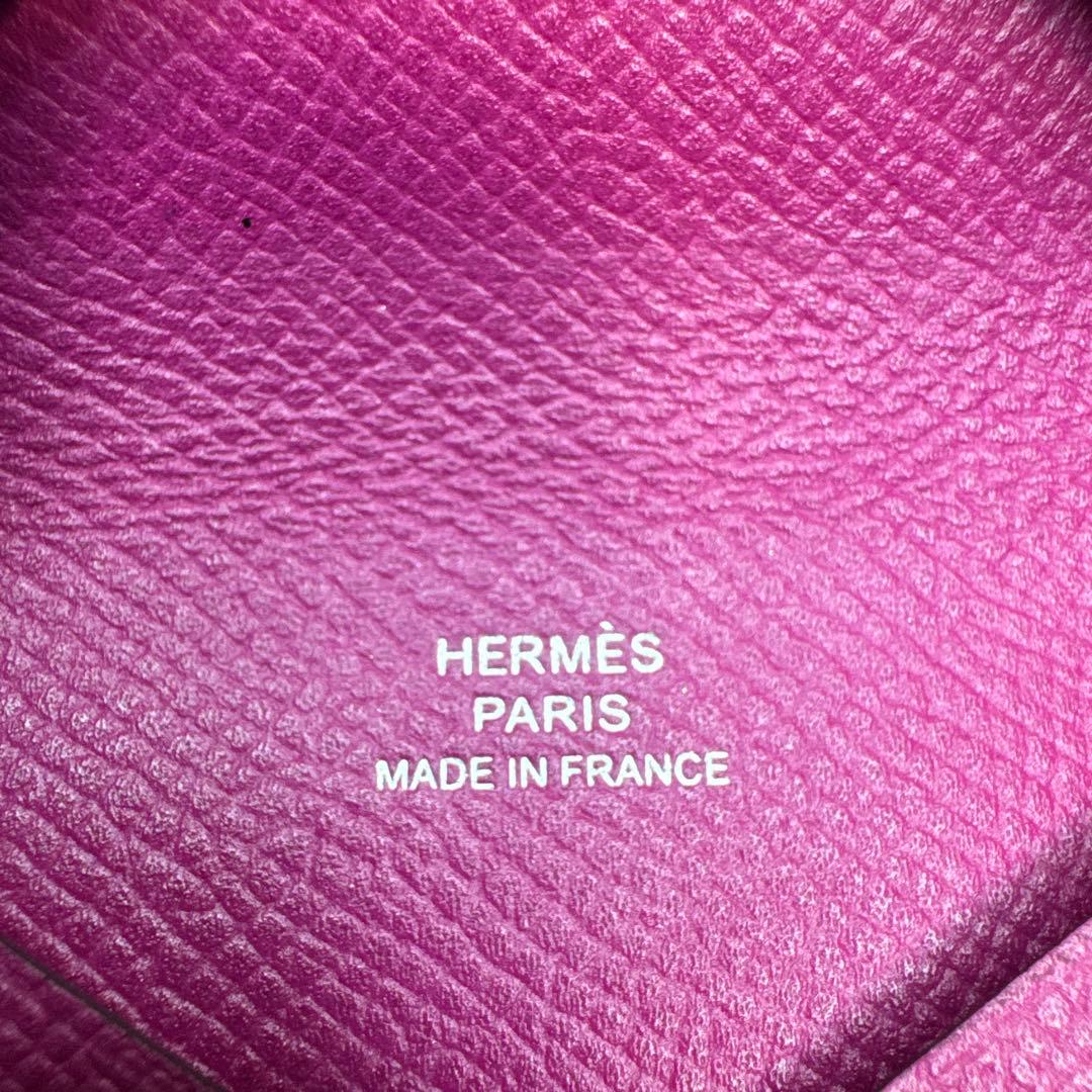 HERMES エルメス カルヴィデュオ　パスケース  ケース エプソン