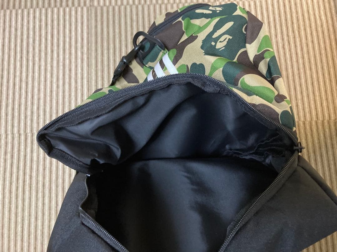 BAPE X ADIDAS 迷彩柄 エイプ×アディダス ダッフルバッグ